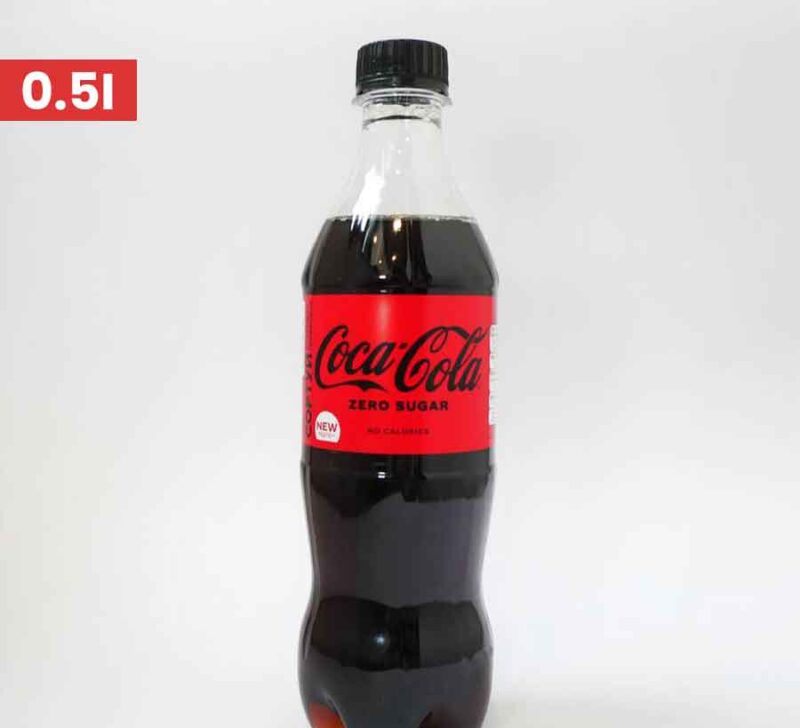 Coca Cola Zero: 0.5l