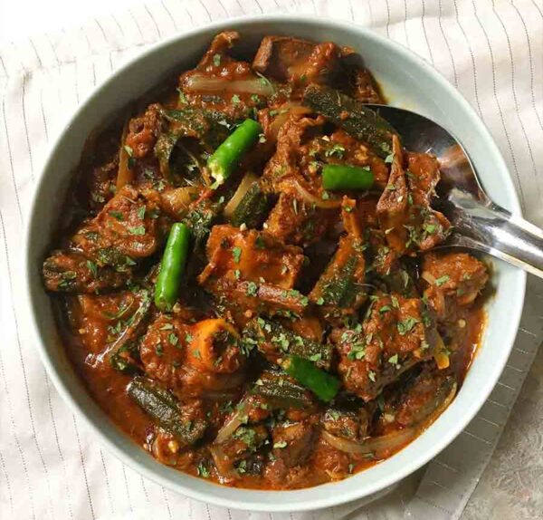Lamb-Bhindi-Masala
