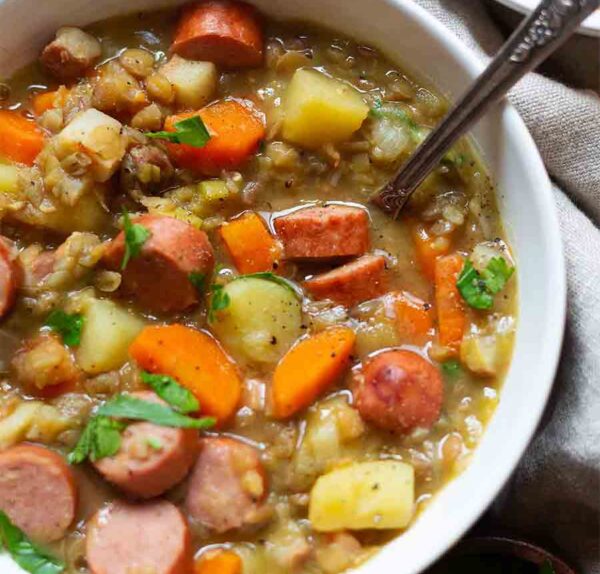 Linsensuppe