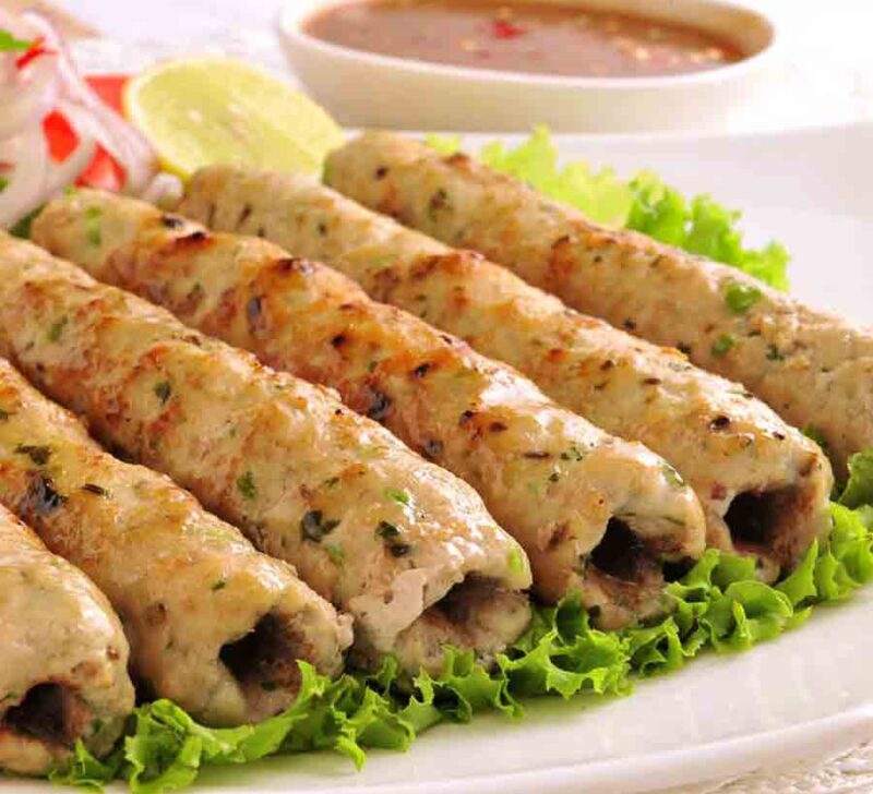 Murgh Seekh Kebab