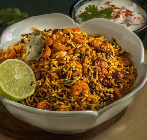 Prawn-Biryani