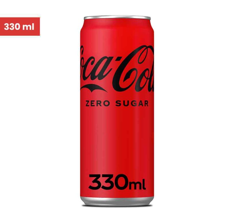 Coca Cola Zero: 330ml